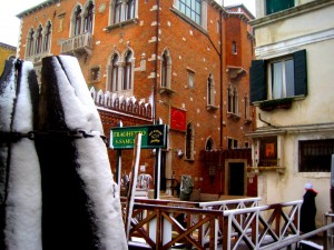 Venise sous la neige